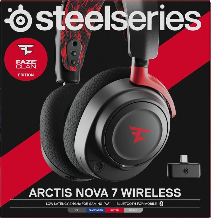Actual product image SteelSeries Arctis Nova 7 FaZe Clan Edition (Wireless)