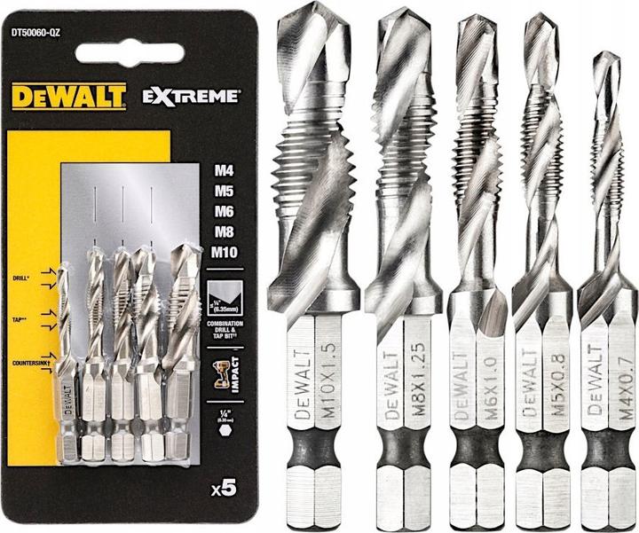 Image du produit DeWalt Gewindebohrer- und Bohrerset