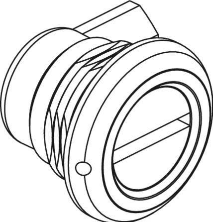 Actual product image Cubic Snapskrue med plombe