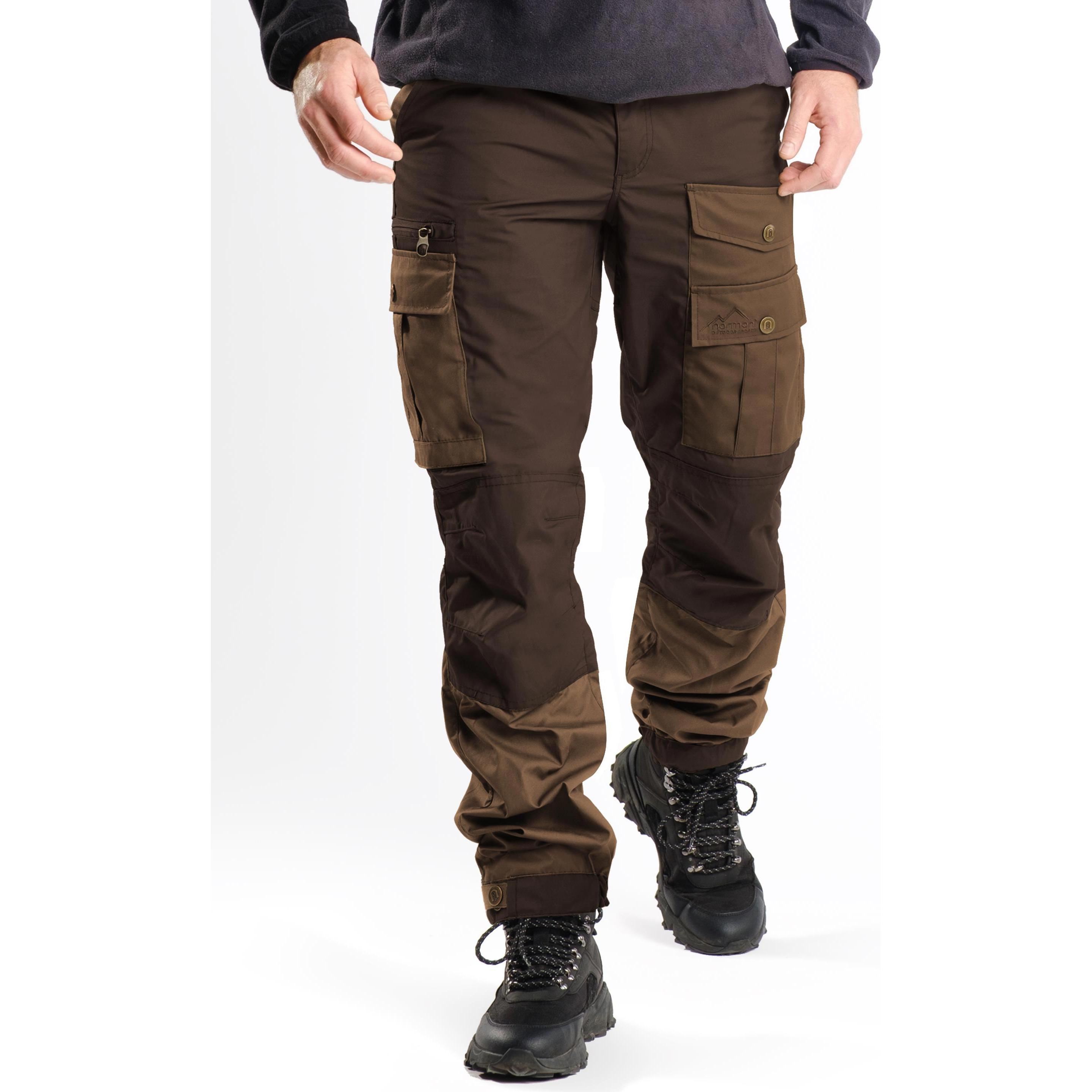 Normani, Herren, Outdoorhose, Herren Wanderhose - Outdoorhose (58), Braun, 58