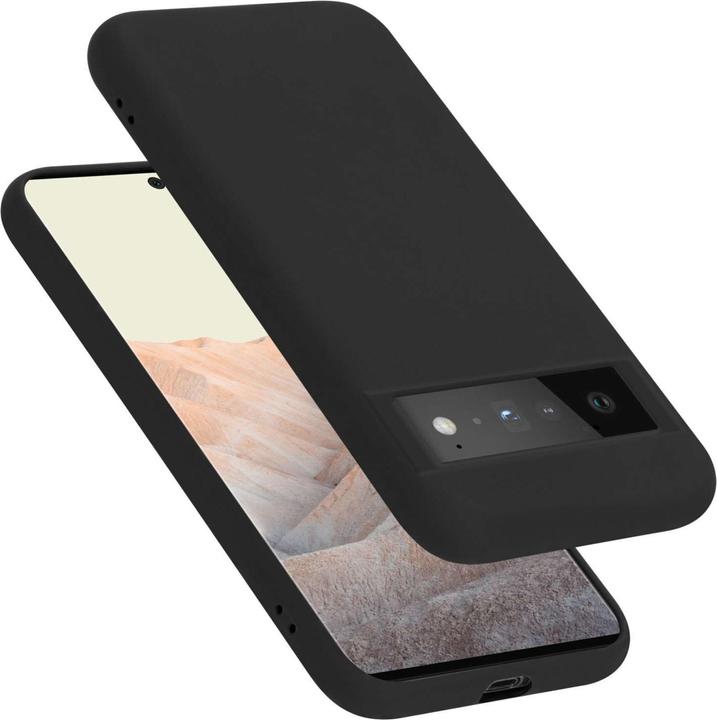 Actual product image Cadorabo Bumper Case for Google PIXEL 6 PRO TPU Liquid Silicone Cover for Google PIXEL 6 PRO (Google Pixel 6 Pro)
