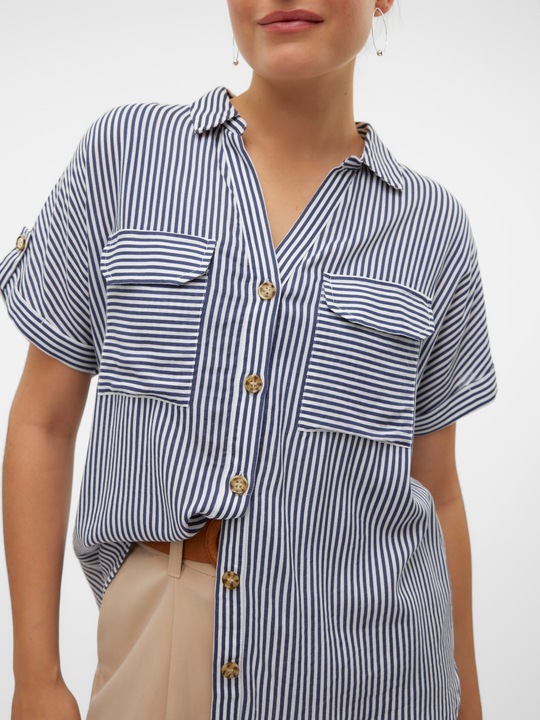 Image du produit Vero Moda Vmbumpy Ss Shirt Wvn Ga Noos (M)