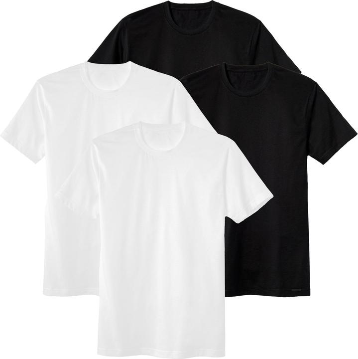 Produktbild Calida T-Shirt Casual Figurbetont MEN T-Shirt 2PACK Natural Benefit 100% cotton (56)