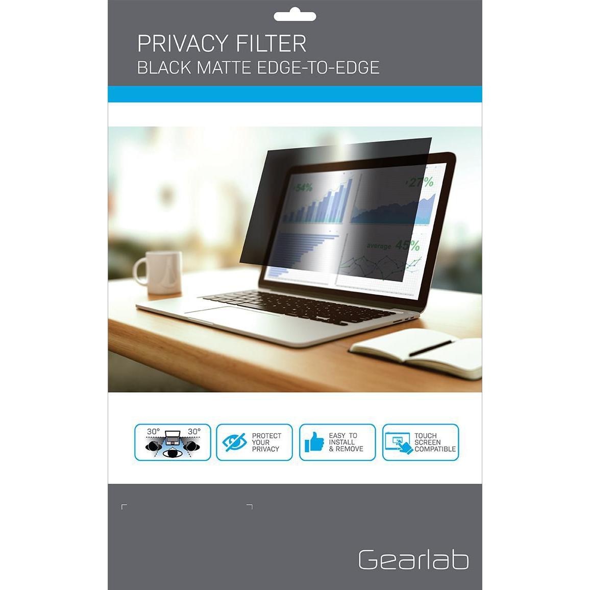 Thumbnail - Gearlab Edge Privacy Filter 15.6 (15.60", 16 : 9), Notebook Schutzfolie
