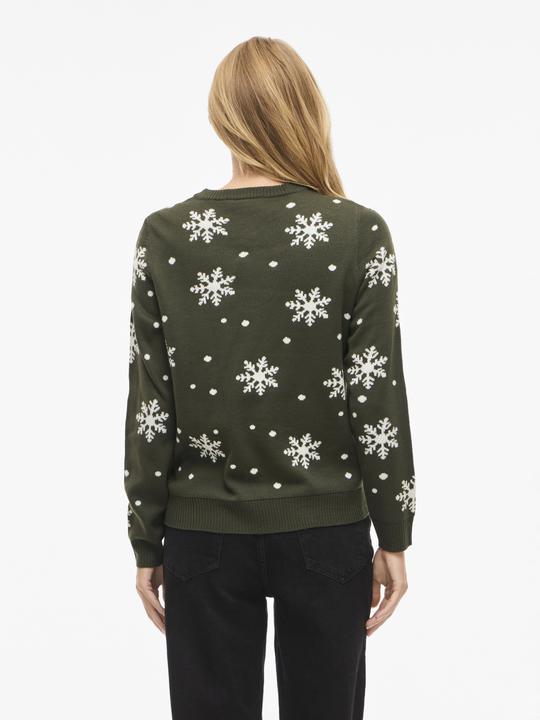 Actual product image Vila VISNOWI Strick Weihnachtspullover (M)