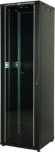 Produktbild Ekivalan 48,30cm (19"") Netzwerkschrank Eco, BEEA Serie, 20 HE, 600 x 600 mm, schwarz (19 Zoll Rack)
