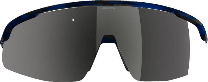 Actual product image Alpina Turbo Pro Q-Lite (havana black blue matt, Mirror Silver)