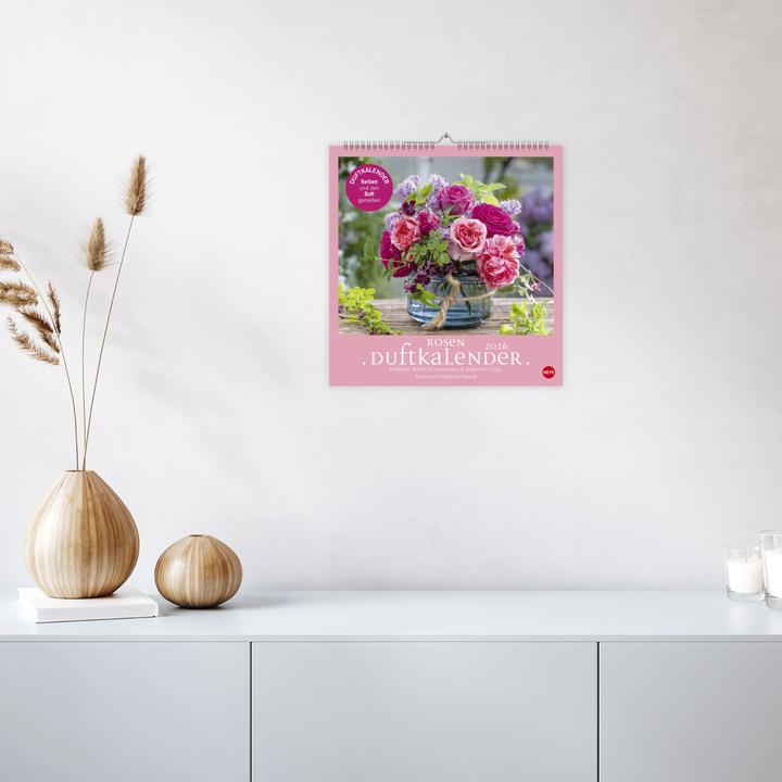 Produktbild Rosenduftkalender 2026 (32 x 33 cm)