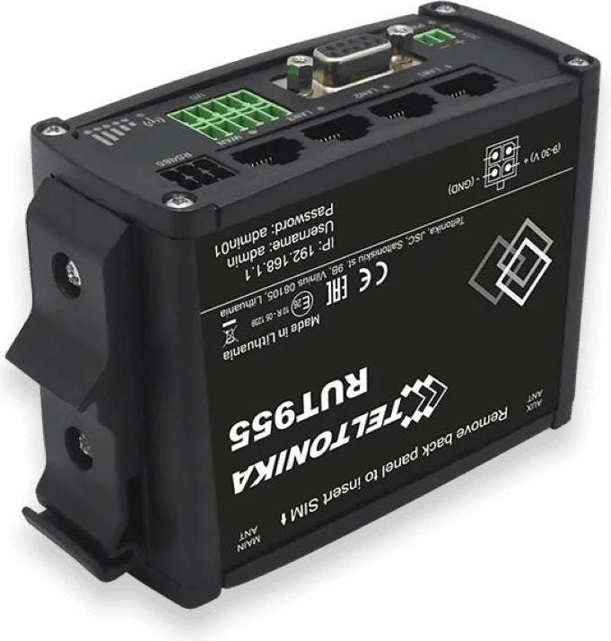 Actual product image Teltonika PR5MEC11 DIN rail top-hat rail kit