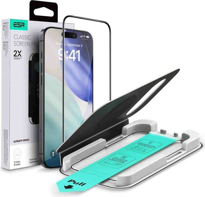 ESR UltraFit Classic Screen Protector, for iPhone 17 Air (1 Pcs., Apple iPhone 17)