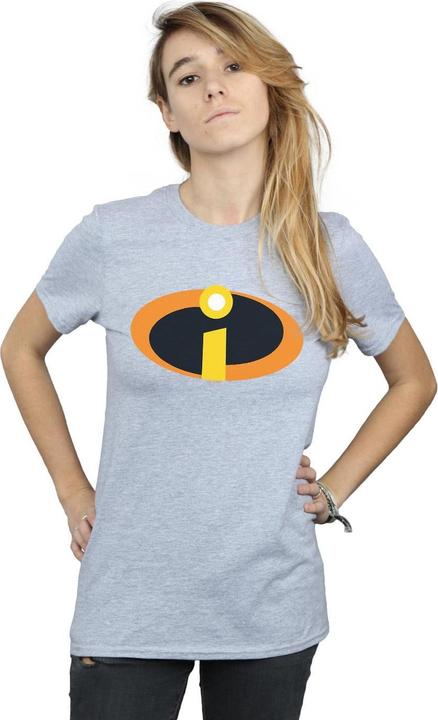 Immagine prodotto Disney The Incredibles Costume Logo Maglietta Ampia Donna (XL)