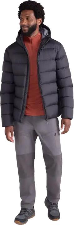 Actual product image Mountain Warehouse Mens Stratus Down Packable Hooded Jacket (M)