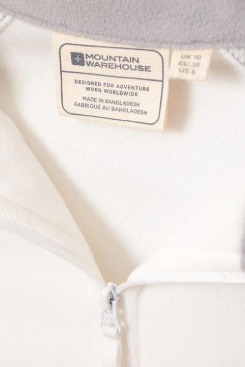 Actual product image Mountain Warehouse Womens/Ladies Montana Half Zip Fleece Top (48)