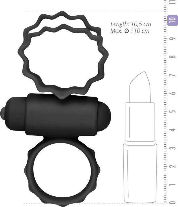 Produktbild Easytoys Duo Cock Ring (4 cm)