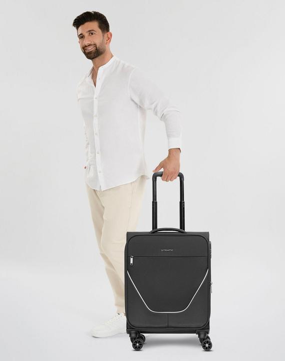 Immagine prodotto Stratic carrello cabina taska a 4 ruote S 55 cm con piega ad espansione (41 l)