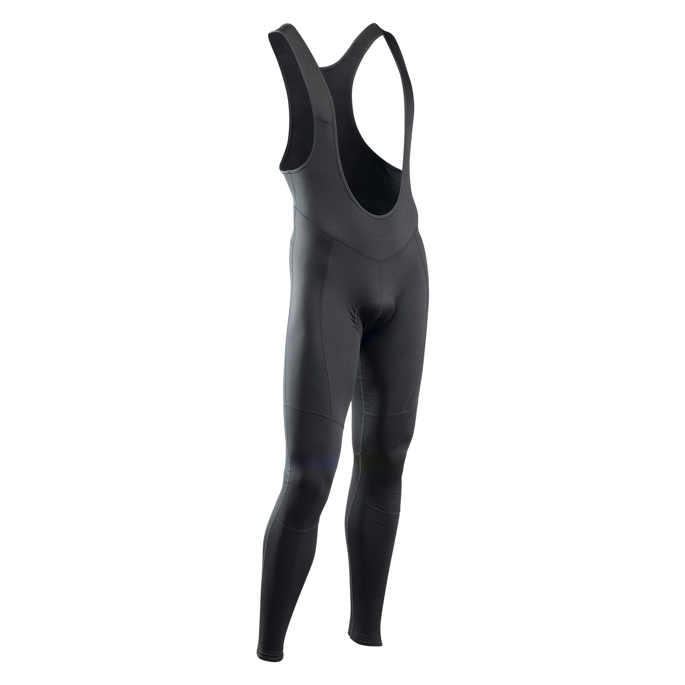 Northwave, Uomini, Pantaloni da ciclismo, Force 2 Bib Tights Mid Season (XL), Nero
