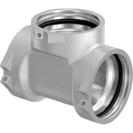 Uponor, Tecnologia di connessione dei tubi, RS tee RS2-RS2-RS2 - forchetta in ottone (Connessione a T)