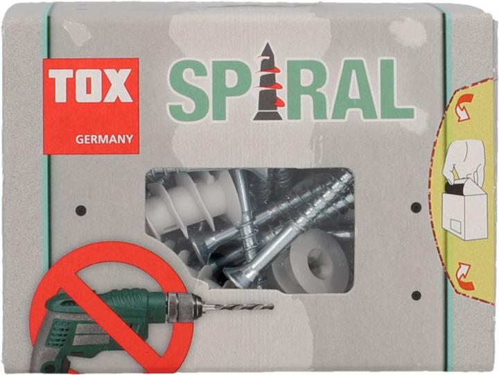 Actual product image Tox Gipskartondübel Spiral (50 pcs.)