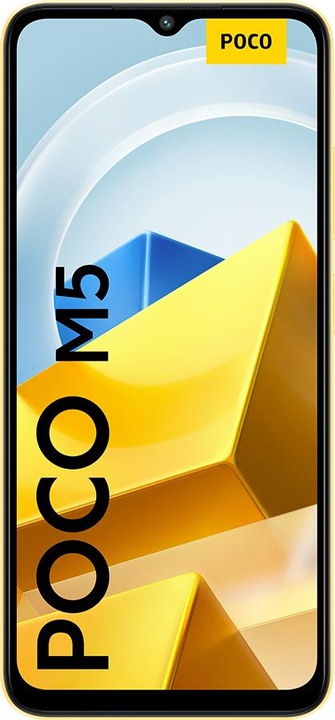 Produktbild Xiaomi Poco M5 (64 GB, Yellow, 6.58", Dual SIM, 50 Mpx, 4G)
