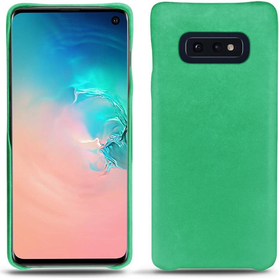 Thumbnail - Noreve Lederschutzhülle (Samsung Galaxy S10e), Smartphone Hülle, Grün