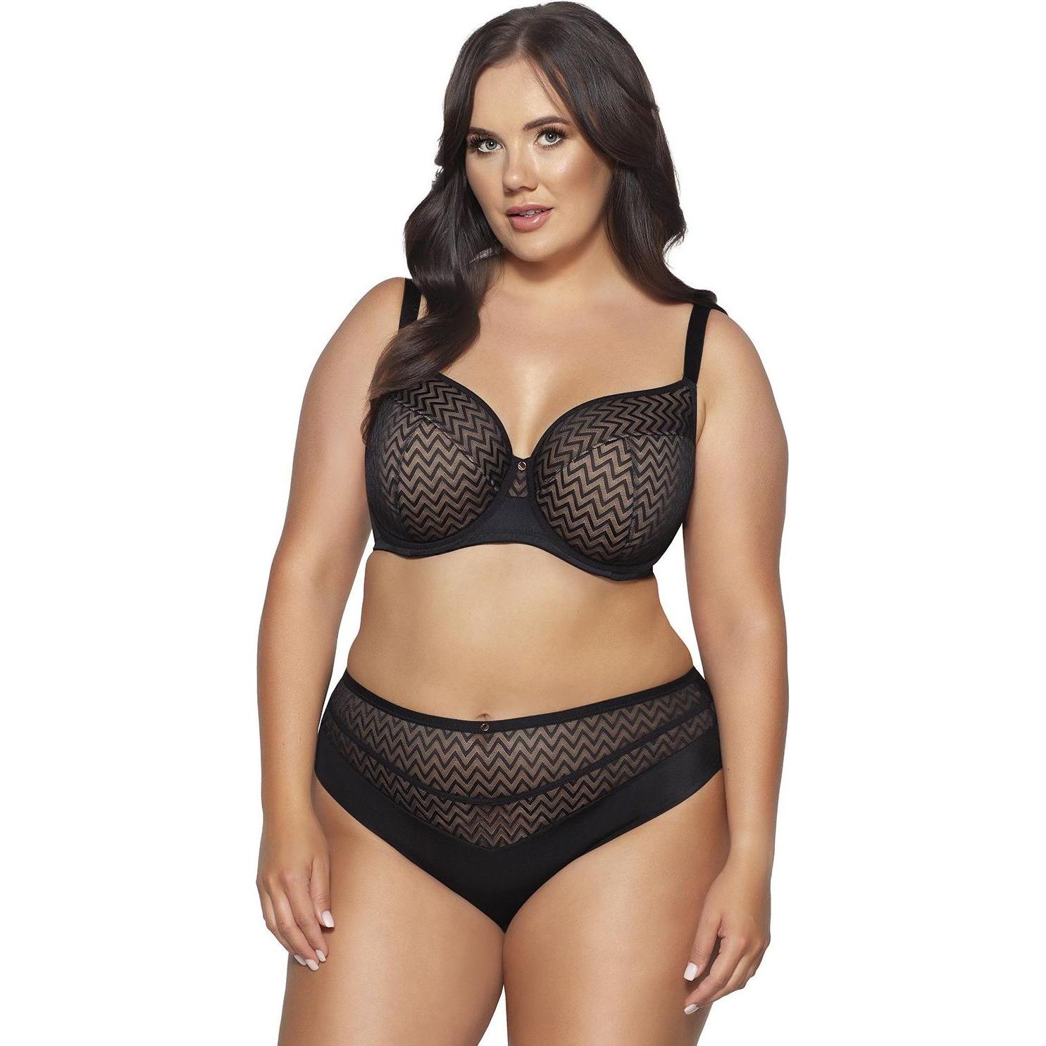 Thumbnail - Ava, BH, Semi- Soft model, Schwarz, (85 B)