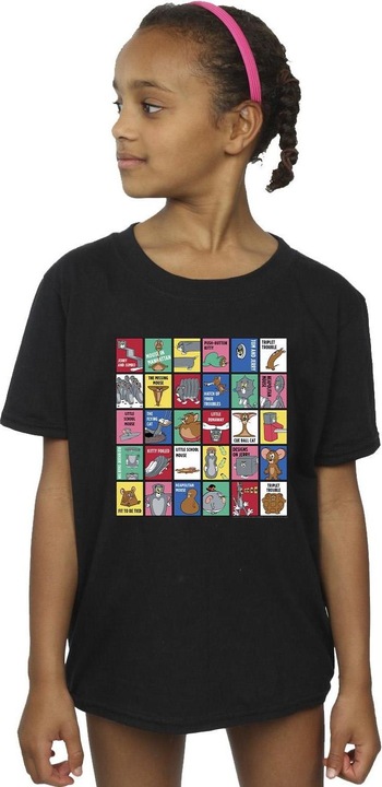 Produktbild Tom & Jerry Grid Squares TShirt Mädchen (140, 146)