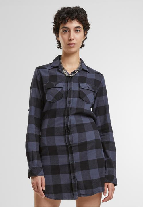 Actual product image Brandit Women's Lucy long sleeve shirt size XS colour black/grey (XS)