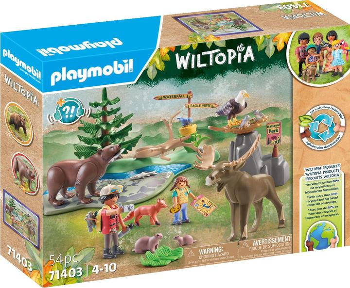 Image du produit Playmobil Wiltopia - Détour par les animaux d'Amérique du Nord (71403, Playmobil Wiltopia)
