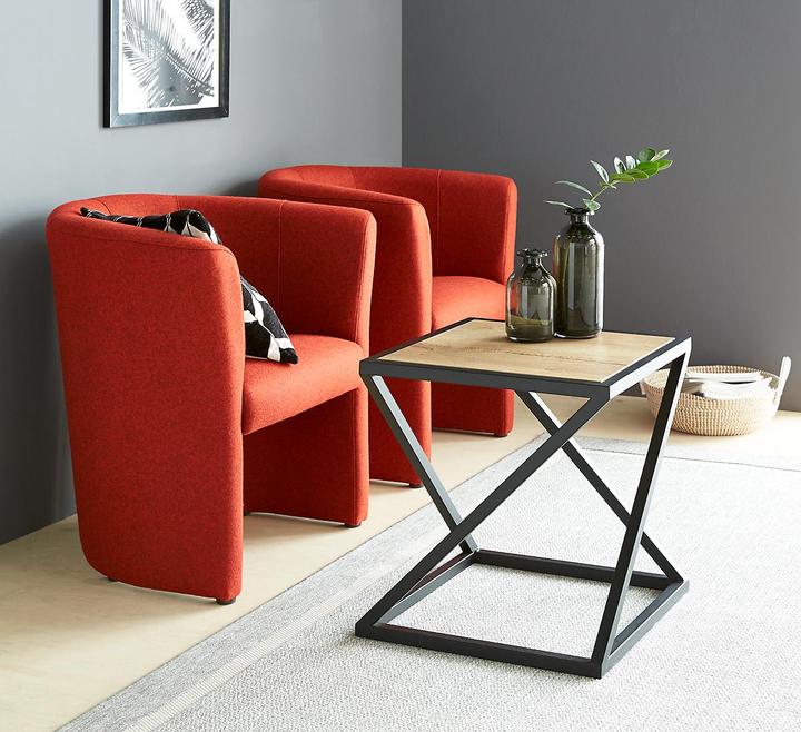 Produktbild Nowy Styl Lounge Sessel Polstermöbel CLUB, Vollpolsterung, mit Bodengleitern