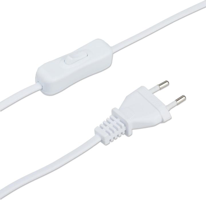 Produktbild Relaxdays Tischlampe Metall & Stoff (E14)