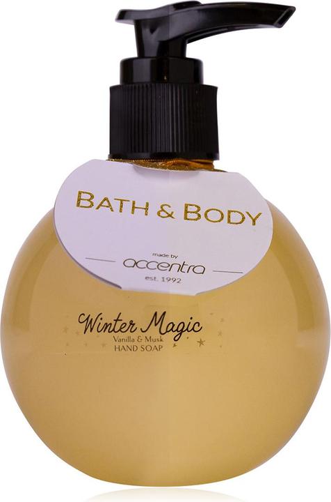 Actual product image Accentra Soap dispenser with hand soap GOLD (Device, Liquid soap, 240 ml)