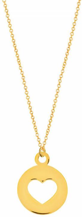 Image du produit Collier Heart, or jaune 14 K (Or jaune 14 carats (585) poli)