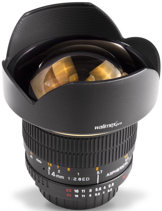 Image du produit Walimex pro Pro 14mm f/2.8 (Canon EF, Plein format)