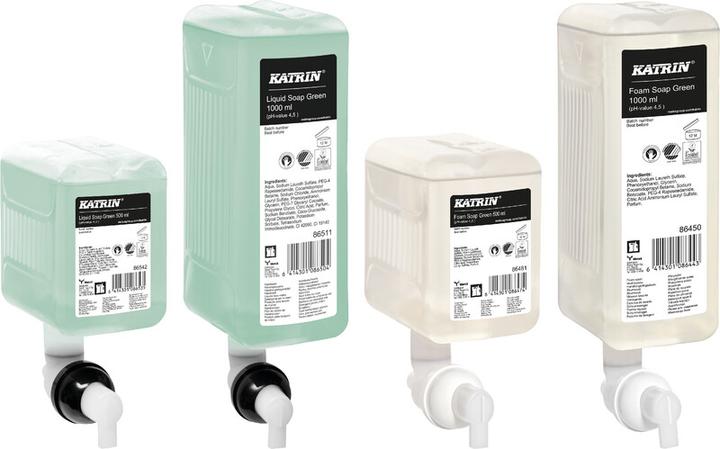 Actual product image Katrin Soap Cartridge Inclusive Refill (Liquid soap, 500 ml)