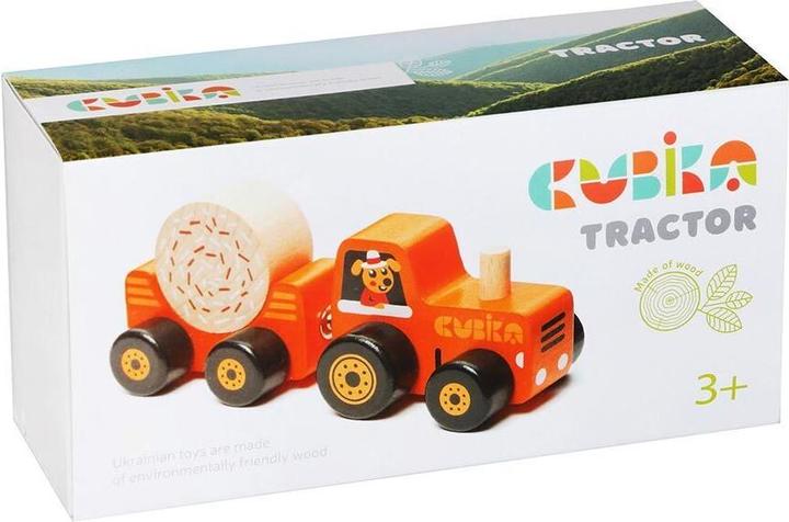 Actual product image Cubika Wooden toy "Tractor