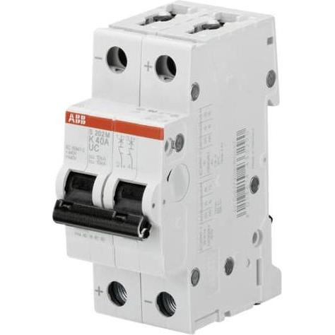 ABB, Schutzschalter, LS S202M-K6UC SicherungsautomatÂ K-Char., 10kA, 6A, 2P
