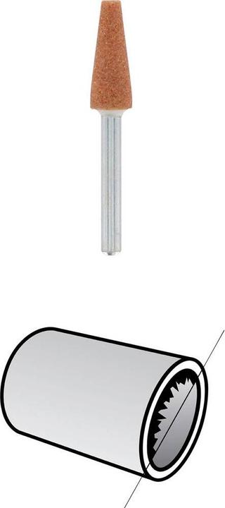 Actual product image Dremel Aluminium oxide whetstone Ø 6.4 mm (3 pieces)