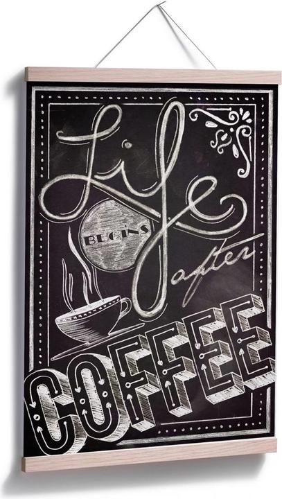 Image du produit Trenddeko La vie commence après le café (70 x 100 cm)