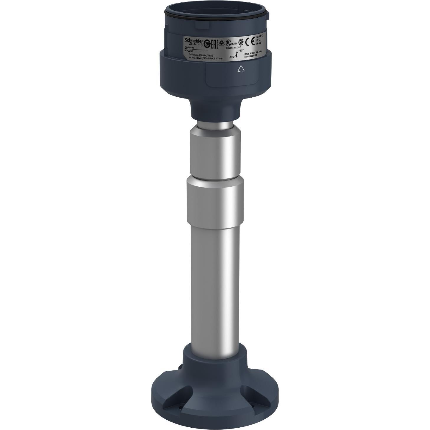 Schneider Electric, Personenschutz, Adjustable Tube and Base, Black