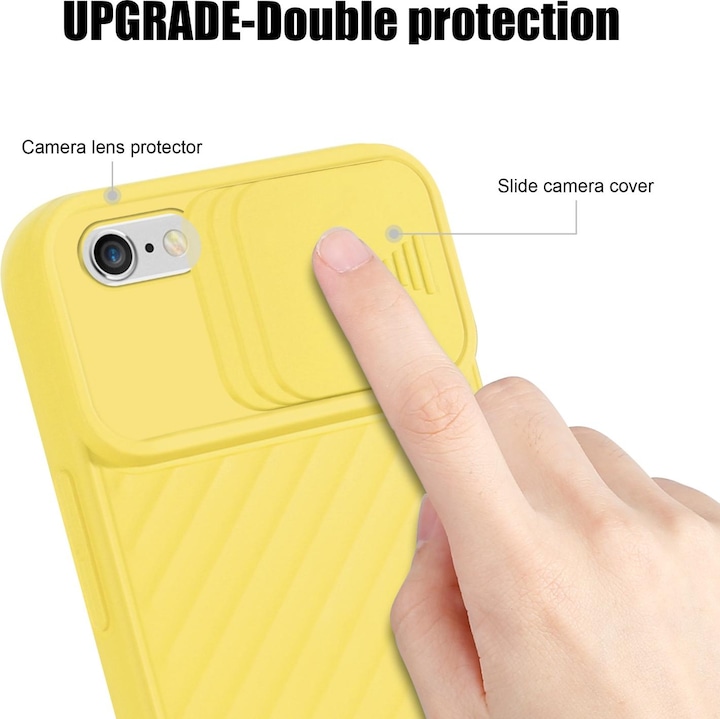 Produktbild Cadorabo TPU Cover mit Kamera Schutz (Apple iPhone 6 Plus)
