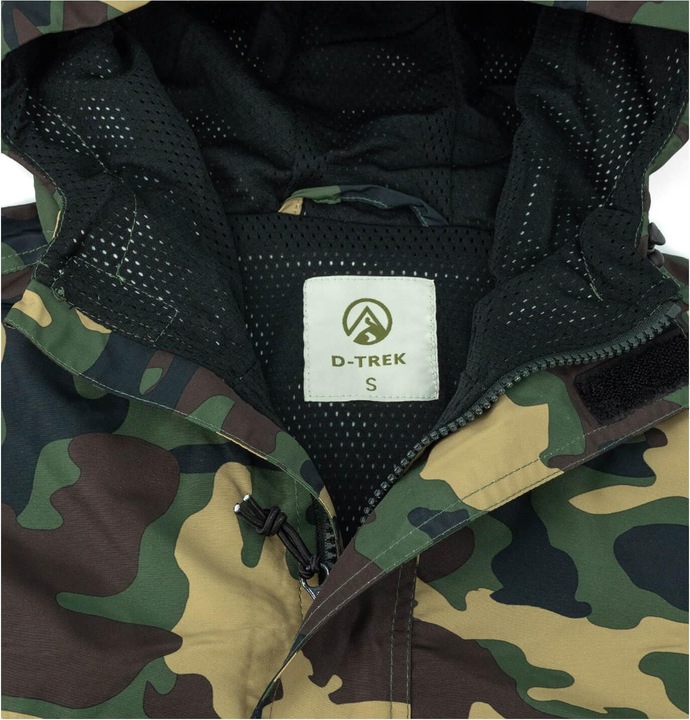 Immagine prodotto D-Trek Felpa a vento con cappuccio (XXL)