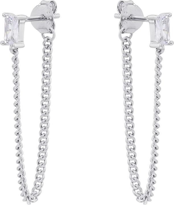 Image du produit Amor Boucles d'oreilles pour femmes, argent 925 sterling, zirconium synth. (Argent 925)