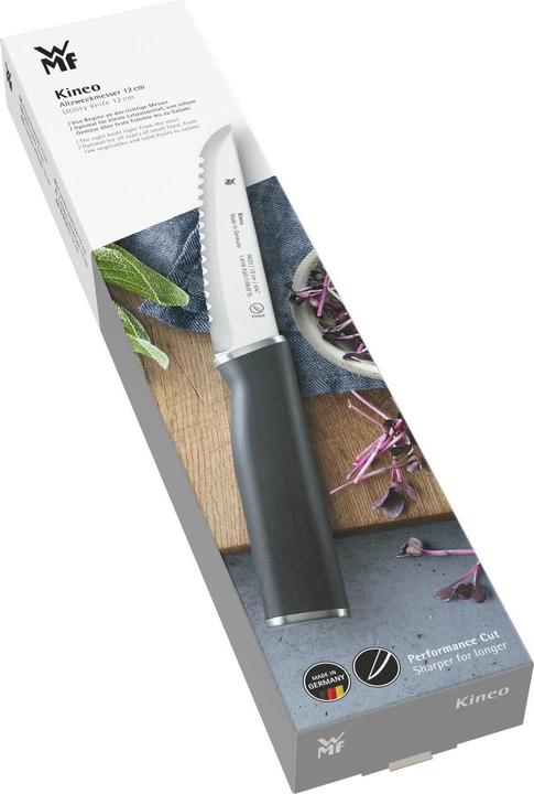 Produktbild WMF Universalmesser Kineo 24 cm Schwarz/Silber (12 cm)
