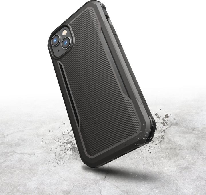 Immagine prodotto X-Doria Fort Case iPhone 14 Pro con cover blindata MagSafe nera (Apple iPhone 14 Pro)