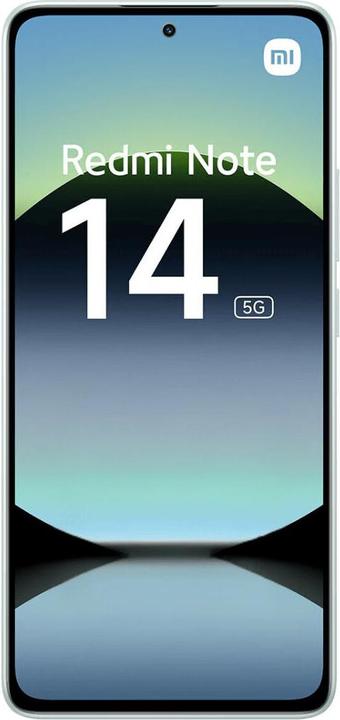 Actual product image Xiaomi Redmi Note 14 (128 GB, Coral Green, 6.67", Hybrid Dual SIM, 5G)