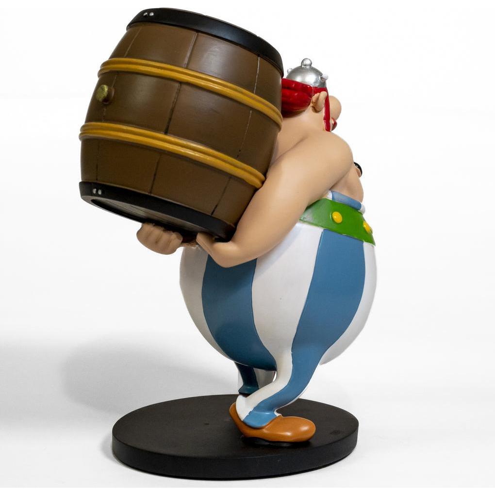 Thumbnail - Plastoy Figurine Obelix Et Son Tonneau30cm