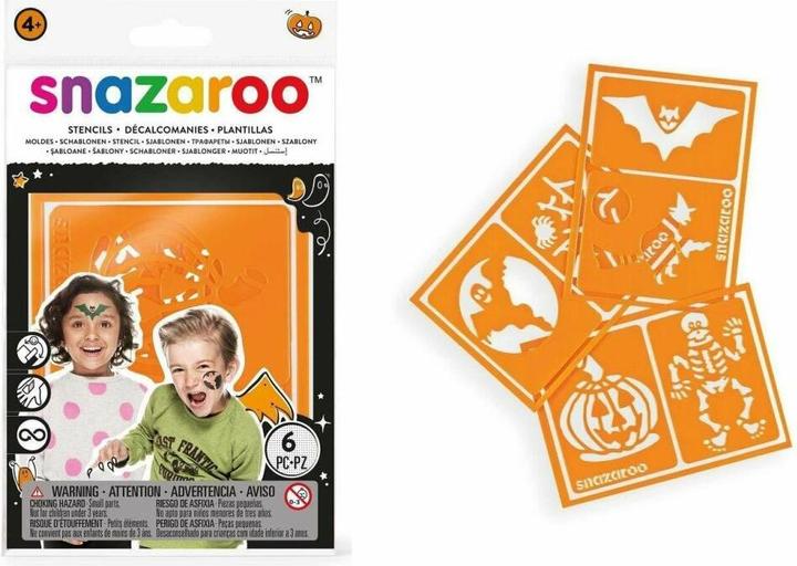 Actual product image Snazaroo Halloween stencils