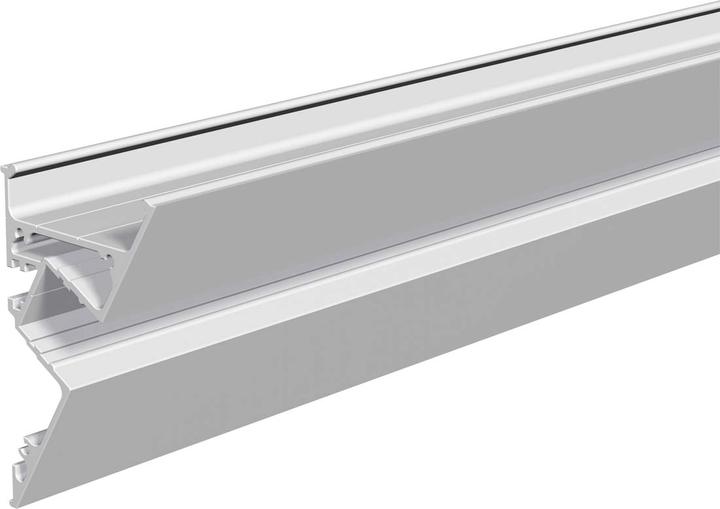 EVN Profilé en aluminium en forme de corniche (Conduit, 100 cm)
