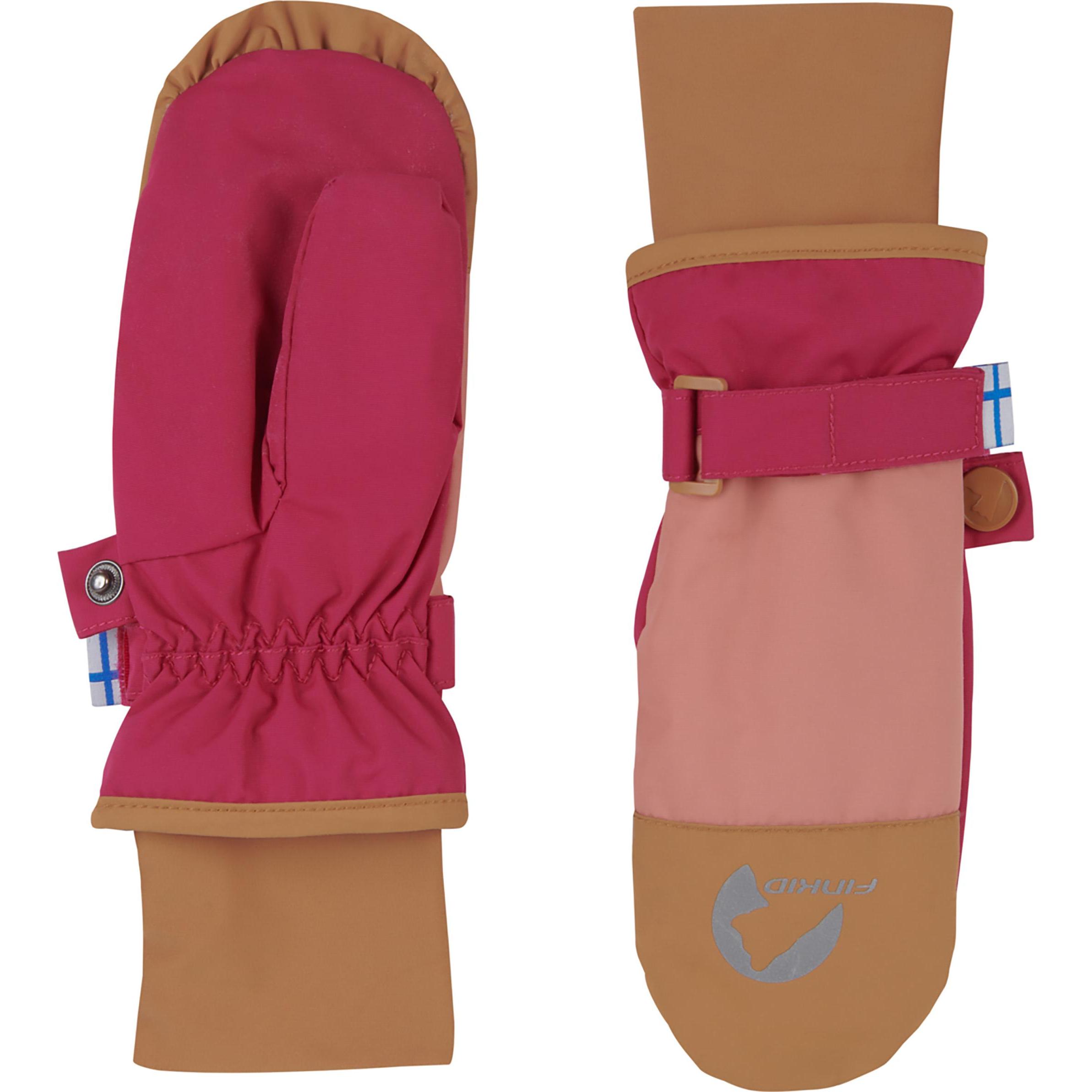 finkid, Jungen, Handschuhe, Kid's Kirjava, Rosa, (S)