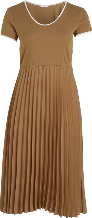 Productafbeelding Tommy Hilfiger Iconische Midi-Jurk met Ronde Hals und Flaggen-Detail (48)